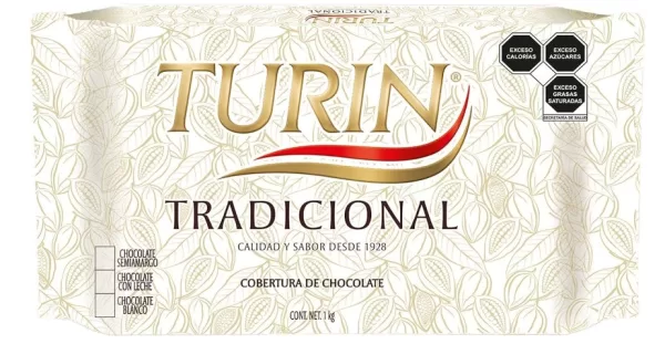 Cobertura Turin Tradicional Semiamargo Marqueta 1 Kg Gastrocosmos