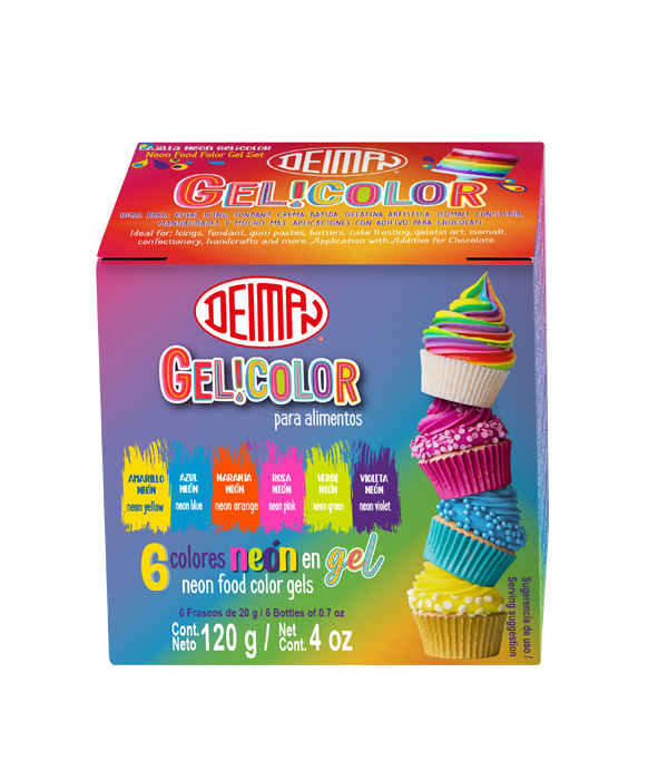 Cajilla Neón Gelicolor Deiman 120 g