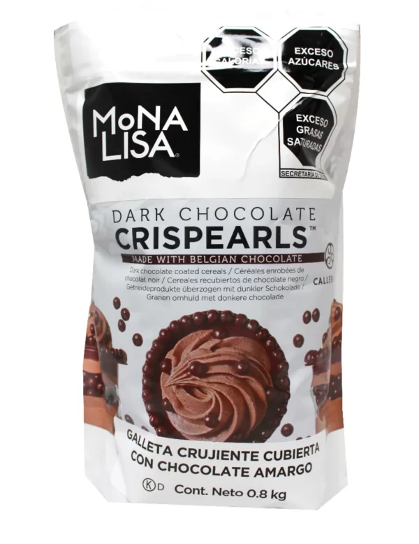Mona Lisa Crispearls Chocolate Oscuro 0.8 kg