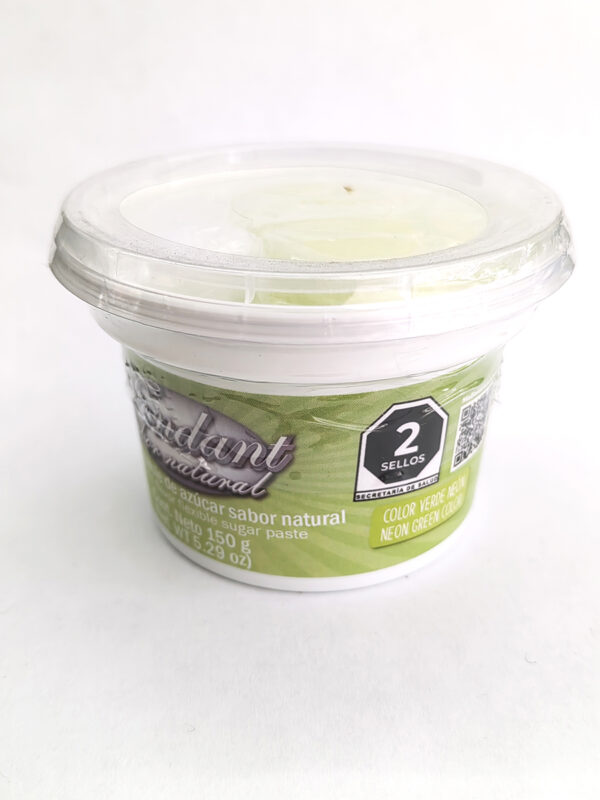 Fondant Sabor Natural Color Verde Neon 150 g Ma Baker & Chef