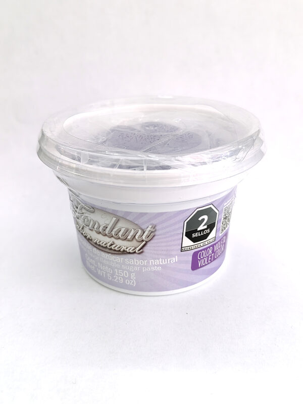 Fondant Sabor Natural Color Violeta 150 g Ma Baker & Chef