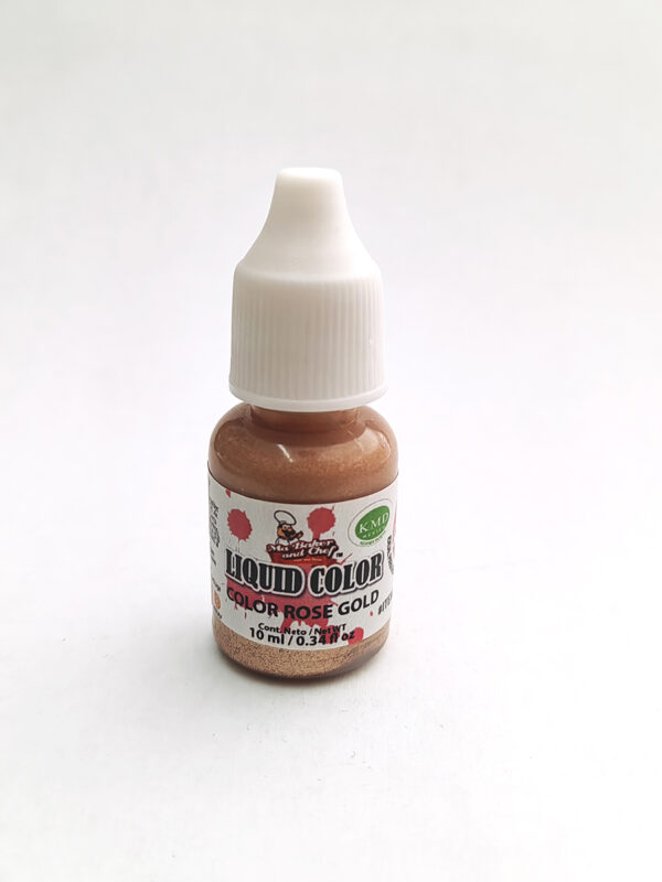 Liquid Color Ma Baker & Chef Rose Gold Metálico 10 ml