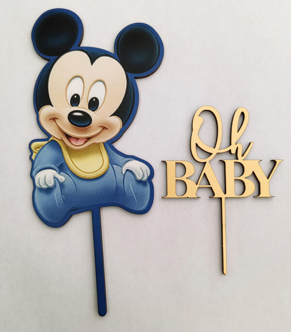 Letrero Mickey Bebé