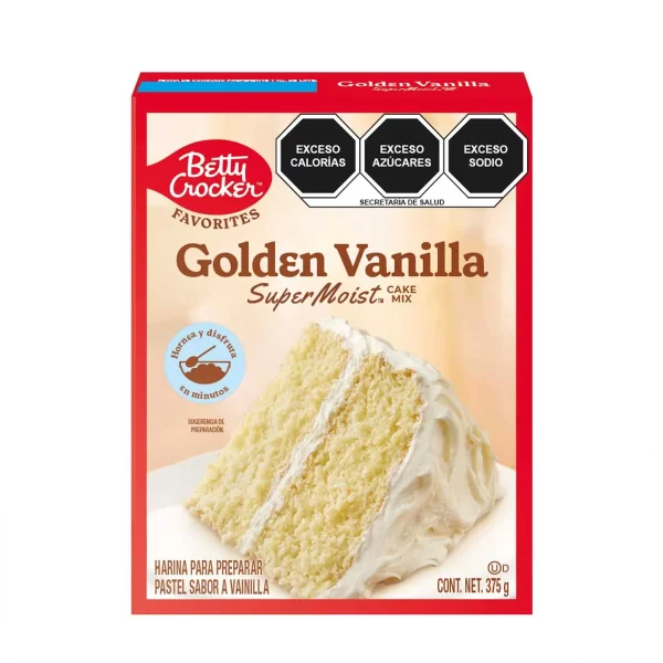 Betty Crocker Golden Vanilla cake mix 375 g