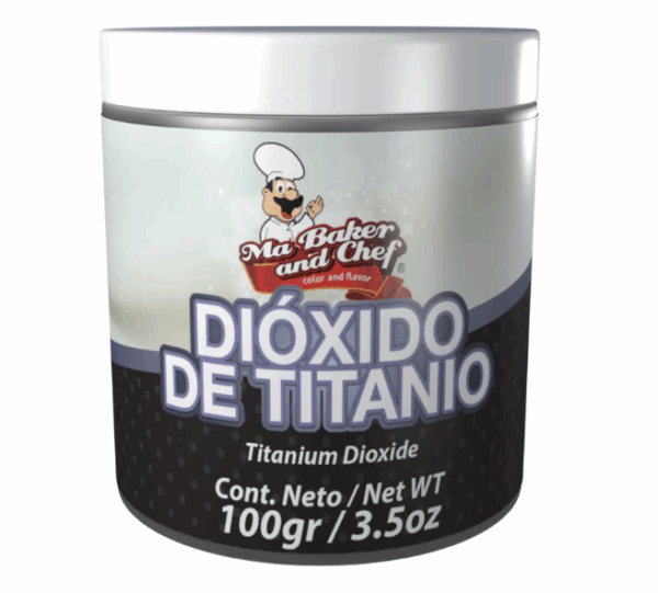 Dióxido de titanio MaBaker & Chef 100 g