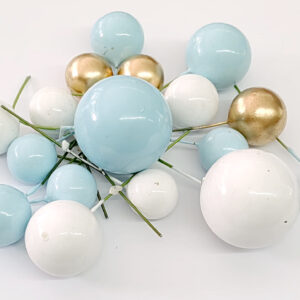 Esferas decorativas Colores Mix Bebé Baby Azul