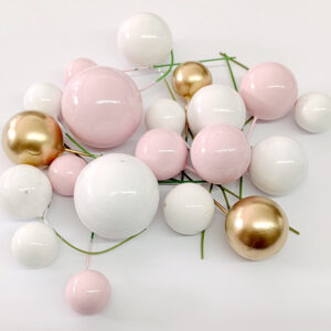 Esferas decorativas Colores Mix Bebé Baby Rosa