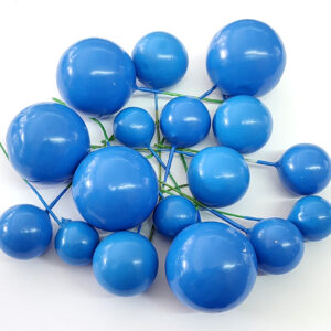 Esferas decorativas Colores Sólidos Azul
