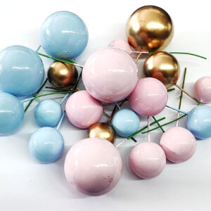 Esferas decorativas Colores Baby Revelación (Gde)