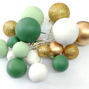Esferas decorativas Colores Mix Verde