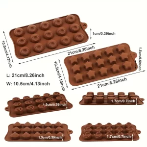 molde chocolate 15 cavidades