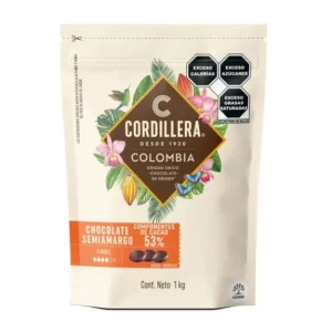 cordillera colombia chocolate semi amargo