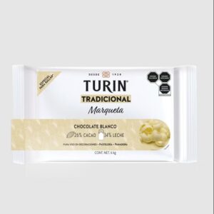 Turin Marqueta de Chocolate Blanco 6kg