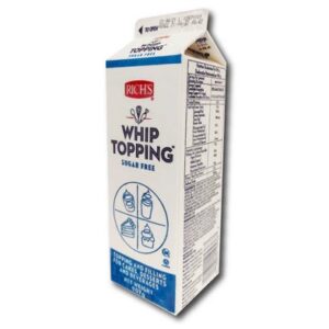 Richs topping base sin azucar 907g