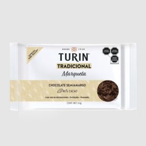 Turin Marqueta de Chocolate Semiamargo 6kg