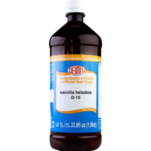 Concentrado D-15 Vainilla Helados 1 L Deiman