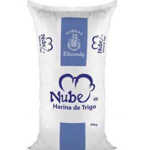 Harina de trigo nube Elizondo, cuatro ceros, harina repostera