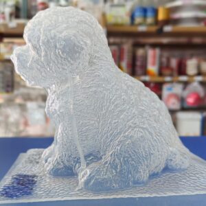 Molde Silicón grande perro