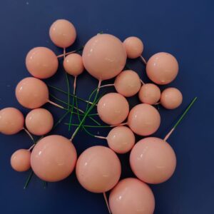 Esferas decorativas Colores Sólidos Rosa Baby