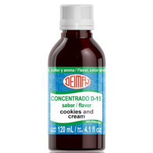Concentrado cookies and cream d-15 120 ml