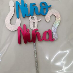 niño o niña letrero