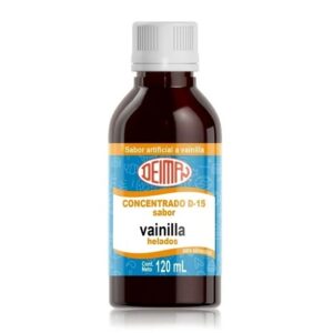 Concentrado D-15 Vainilla Helados 120 ml